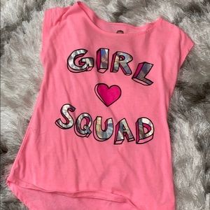 Pink girl squad shirt💕